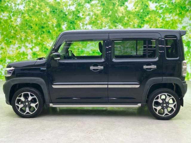 ハスラー ハイブリッドＸターボ　新品タイヤ／社外　８インチ　ＳＤナビ／衝突安全装置／シートヒーター／車線逸脱防止支援システム／ヘッドランプ　ＬＥＤ／Ｂｌｕｅｔｏｏｔｈ接続／ＨＤＭＩ接続／ＥＴＣ／ＥＢＤ付ＡＢＳ／横滑り防止装置（2枚目）