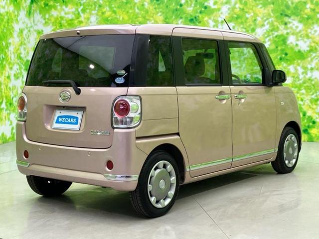 ムーヴキャンバス XリミテッドメイクアップSA2 保証書/純正 SDナビ/衝突安全装置/両側電動スライドドア/車線逸脱防止支援システム/Bluetooth接続/EBD付ABS/横滑り防止装置/アイドリングストップ/バックモニター/フルセグTV(3枚目)