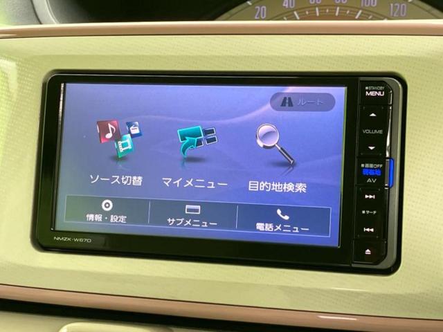 ムーヴキャンバス XリミテッドメイクアップSA2 保証書/純正 SDナビ/衝突安全装置/両側電動スライドドア/車線逸脱防止支援システム/Bluetooth接続/EBD付ABS/横滑り防止装置/アイドリングストップ/バックモニター/フルセグTV(9枚目)