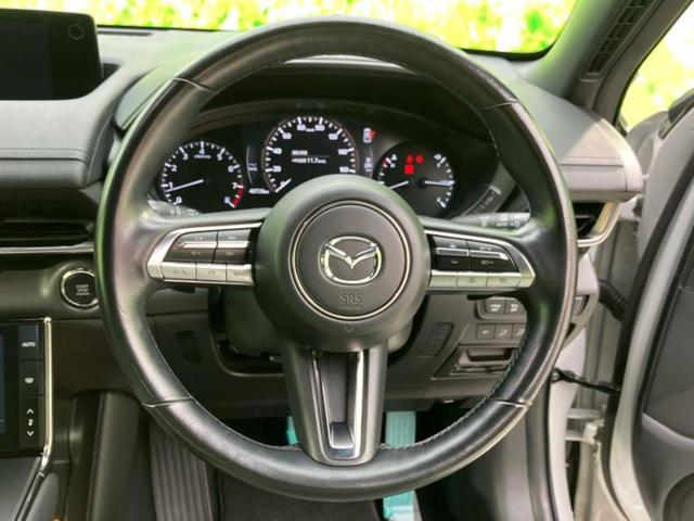 ＭＸ－３０ ヒョウジュン　新品タイヤ／保証書／純正　ＳＤナビ／衝突安全装置／シートヒーター　前席／全方位モニター／車線逸脱防止支援システム／電動バックドア／ヘッドランプ　ＬＥＤ／ＥＴＣ／ＥＢＤ付ＡＢＳ／横滑り防止装置　記録簿（14枚目）