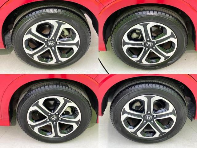 ヴェゼル ハイブリッドＺスタイルエディション　保証書／純正　８インチ　ＳＤナビ／衝突安全装置／シートヒーター　前席／シート　フルレザー／パーキングアシスト　バックガイド／ヘッドランプ　ＬＥＤ／ＵＳＢジャック／Ｂｌｕｅｔｏｏｔｈ接続　革シート（50枚目）