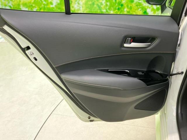 カローラツーリング ハイブリッドダブルバイビー　ディスプレイオーディオ＋ナビ９インチ／衝突安全装置／車線逸脱防止支援システム／シート　ハーフレザー／ヘッドランプ　ＬＥＤ／ＵＳＢジャック／Ｂｌｕｅｔｏｏｔｈ接続／ＥＴＣ／ＥＢＤ付ＡＢＳ　バックカメラ（22枚目）