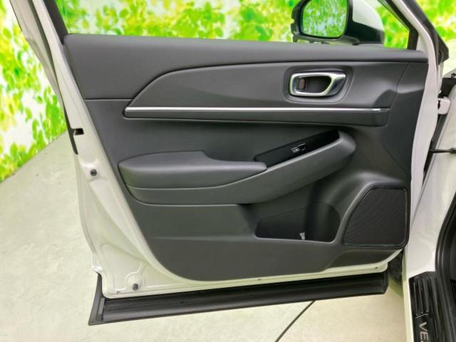 ヴェゼル eHEV Z 保証書/純正 9インチ SDナビ/衝突安全装置/シートヒーター/車線逸脱防止支援システム/シート ハーフレザー/電動バックドア/ヘッドランプ LED/ETC/EBD付ABS/横滑り防止装置 記録簿(21枚目)
