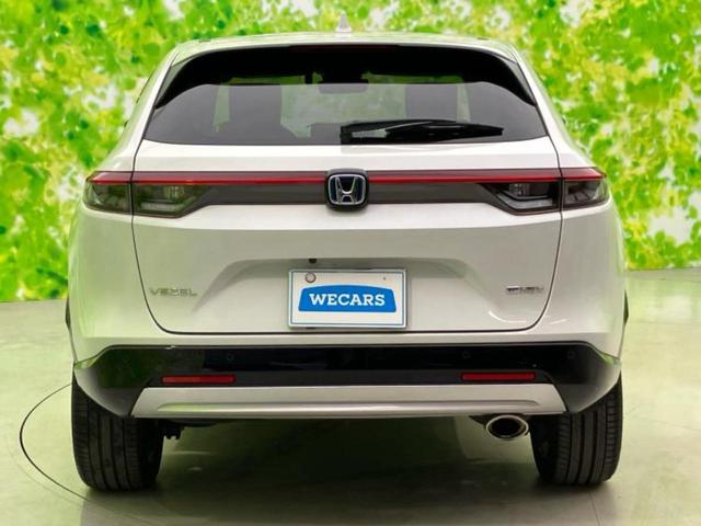 ヴェゼル eHEV Z 保証書/純正 9インチ SDナビ/衝突安全装置/シートヒーター/車線逸脱防止支援システム/シート ハーフレザー/電動バックドア/ヘッドランプ LED/ETC/EBD付ABS/横滑り防止装置 記録簿(44枚目)