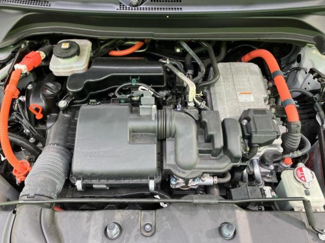 ヴェゼル eHEV Z 保証書/純正 9インチ SDナビ/衝突安全装置/シートヒーター/車線逸脱防止支援システム/シート ハーフレザー/電動バックドア/ヘッドランプ LED/ETC/EBD付ABS/横滑り防止装置 記録簿(48枚目)