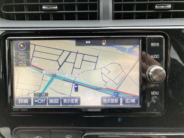 アクア S 保証書/純正 SDナビ/Bluetooth接続/ETC/EBD付ABS/横滑り防止装置/アイドリングストップ/バックモニター/フルセグTV/禁煙車/エアバッグ 運転席/エアバッグ 助手席 バックカメラ(9枚目)