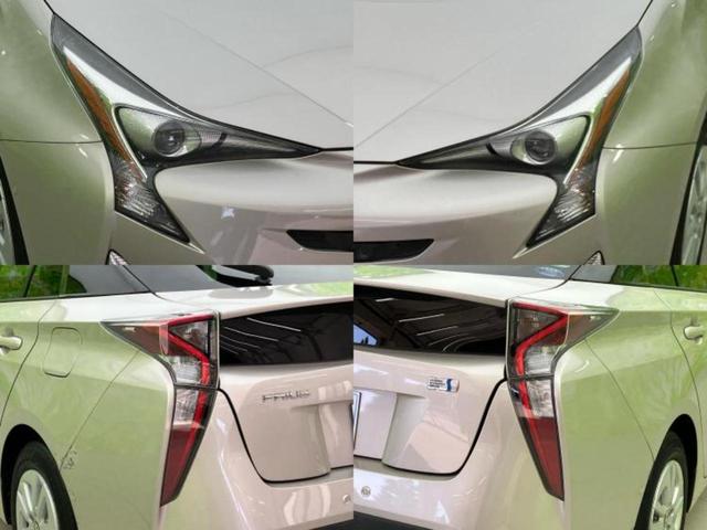 プリウス Ｓセーフティプラス　新品タイヤ／保証書／純正　ＳＤナビ／衝突安全装置／車線逸脱防止支援システム／パーキングアシスト　自動操舵／ヘッドランプ　ＬＥＤ／ＵＳＢジャック／Ｂｌｕｅｔｏｏｔｈ接続／ＥＴＣ／ＥＢＤ付ＡＢＳ（50枚目）