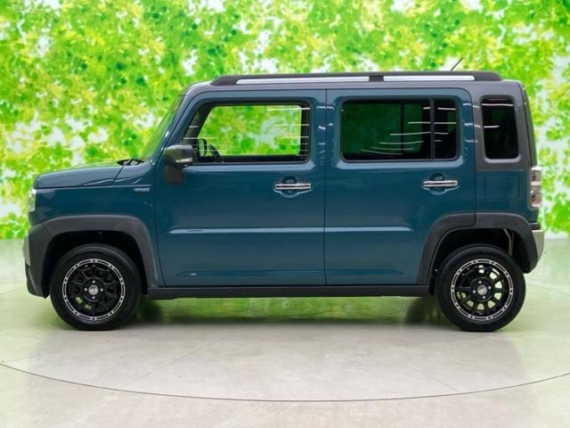 ハスラー Ｊスタイルターボ　保証書／ディスプレイオーディオ＋ナビ８インチ／衝突安全装置／シートヒーター　前席／全方位モニター用カメラ／車線逸脱防止支援システム／シート　ハーフレザー／ヘッドランプ　ＬＥＤ　衝突被害軽減システム（2枚目）