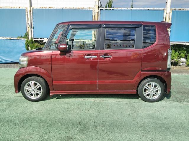 Ｎ－ＢＯＸカスタム Ｇ・Ｌパッケージ　８インチ大型ナビ　両側パワースライドドア　バックカメラ　エンジンスターター　ＥＴＣ　ＵＳＢ　ＡＵＸ　サイドバイザー　プロジェクターＨＩＤ　純正１４インチアルミホイール　Ｂｌｕｅｔｏｏｔｈ　ＤＶＤ（11枚目）