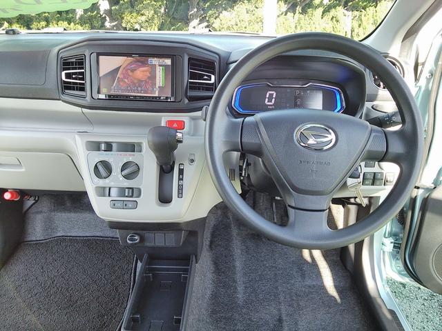 ミライース Ｘ　ＳＡＩＩＩ　ナビ　ユピテルドライブレコーダー　ＴＶ　Ｂｌｕｅｔｏｏｔｈ　ＤＶＤ　サイドバイザー　走行３７７０９Ｋｍ　ＵＳＢ　コーナーセンサー　スマートアシスト　オートマチックハイビーム　ＬＥＤヘッドライト（35枚目）