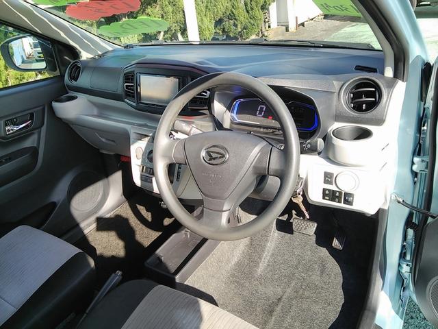 ミライース Ｘ　ＳＡＩＩＩ　ナビ　ユピテルドライブレコーダー　ＴＶ　Ｂｌｕｅｔｏｏｔｈ　ＤＶＤ　サイドバイザー　走行３７７０９Ｋｍ　ＵＳＢ　コーナーセンサー　スマートアシスト　オートマチックハイビーム　ＬＥＤヘッドライト（37枚目）