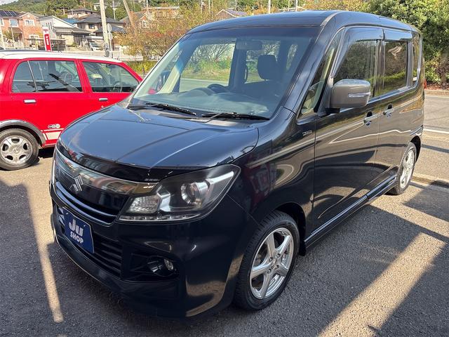 ソリオバンディット DJE Jスタイル レーダーブレーキサポートII 4WD 両側パワースライドドア クルーズコントロール 運転席・助手席ヒートシーター アイドリングストップ スマートキー スペアキー リアスポイラー バイザー フロアマット(8枚目)