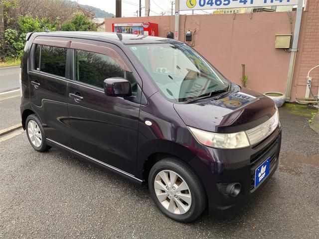 ワゴンＲスティングレー Ｘ　修復歴無　オートマチック車　メンテナンスノート　スマートキー２個　プッシュスタート　ＥＴＣ　ＨＩＤヘッドライト　フォグランプ　オートＡＣ　純正アルミホイール　電動格納ミラー　革巻ステアリング　Ｐガラス（4枚目）