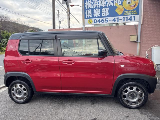 ハスラー Ｇ　オートマチック車　ナビ　ＤＴＶ　バックカメラ　ＥＴＣ　前席ヒートシーター　アイドリングストップ　レーダーブレーキサポート　バイザー　スマートキー　取扱説明書　メンテナンスノート（7枚目）