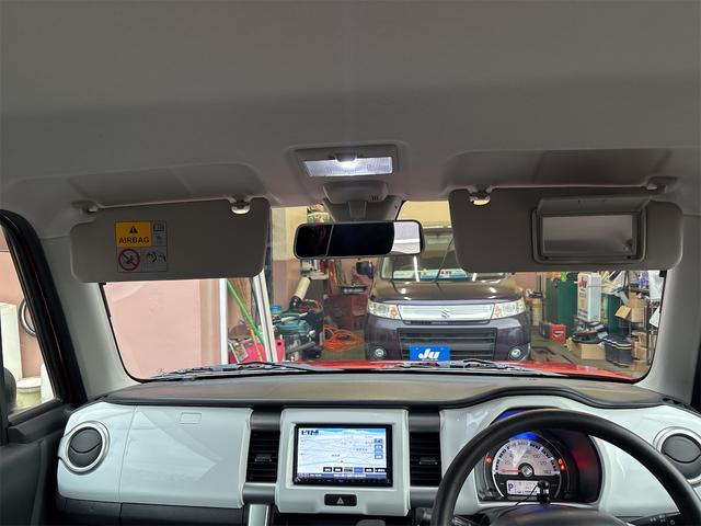 ハスラー Ｇ　オートマチック車　ナビ　ＤＴＶ　バックカメラ　ＥＴＣ　前席ヒートシーター　アイドリングストップ　レーダーブレーキサポート　バイザー　スマートキー　取扱説明書　メンテナンスノート（65枚目）