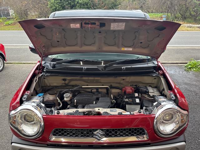 ハスラー Ｇ　オートマチック車　ナビ　ＤＴＶ　バックカメラ　ＥＴＣ　前席ヒートシーター　アイドリングストップ　レーダーブレーキサポート　バイザー　スマートキー　取扱説明書　メンテナンスノート（66枚目）