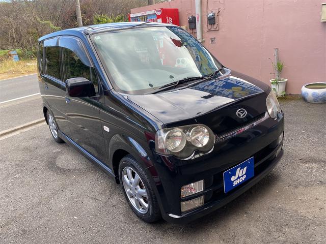 ムーヴ カスタム　ＲＳ　修復歴無　オートマチック車　ターボ　ステアリングシフト　エンジン形式ＪＢ　４ＡＴ　ＥＴＣ　ナビ　ＤＴＶ　ＨＩＤ　アルミホイール　キーレスエントリー　スペアキー　マット　ドアバイザー　記録簿　オートＡＣ（3枚目）