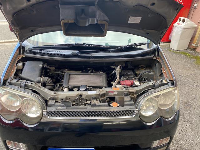 ムーヴ カスタム　ＲＳ　修復歴無　オートマチック車　ターボ　ステアリングシフト　エンジン形式ＪＢ　４ＡＴ　ＥＴＣ　ナビ　ＤＴＶ　ＨＩＤ　アルミホイール　キーレスエントリー　スペアキー　マット　ドアバイザー　記録簿　オートＡＣ（60枚目）