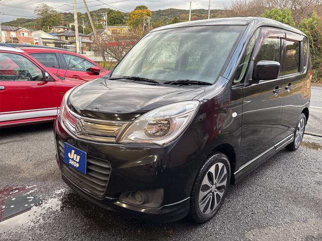 ソリオ Ｘ　レーダーブレーキサポートＩＩ装着車　修復歴無　クルーズコントロール　ナビ　ＤＴＶ　バックカメラ　ＥＴＣ　ドライブレコーダー　スマートキー　プッシュスタート　ＩＳＯＦＩＸ装備　オートエアコン　純正アルミ（8枚目）