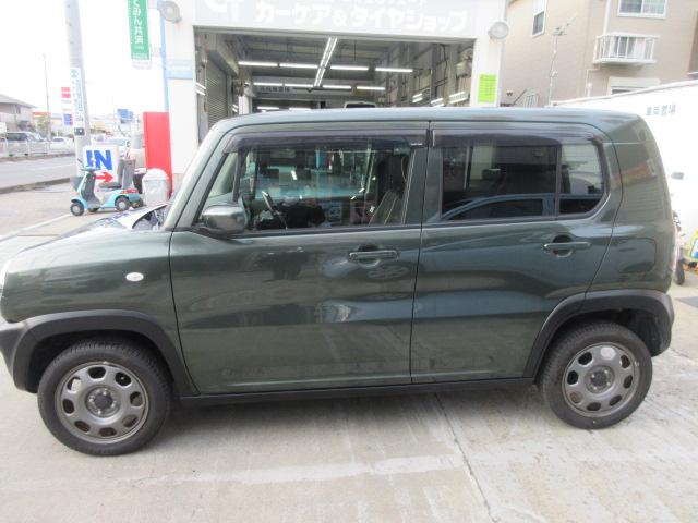 ハスラー Ｇ　◆ラジオプレーヤー◆マット◆バイザー◆純正スチールホイール◆電動格納ミラー◆オートエアコン◆シートヒータ◆衝突被害軽減システム◆ドリンクホルダ◆バニティミラー◆キーレスエントリ◆ワンオーナー◆記録簿（5枚目）