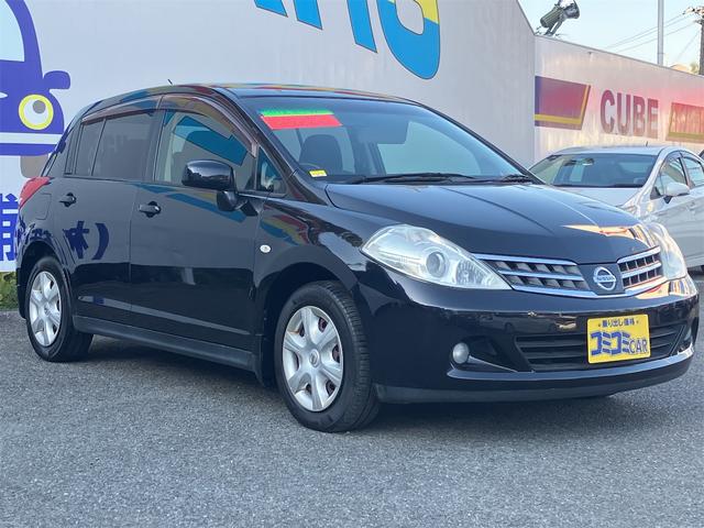 ティーダ １８Ｇ　ＥＴＣ　ナビ　オートライト　ＨＩＤ　スマートキー　電動格納ミラー　ＭＴ　盗難防止システム　衝突安全ボディ　ＡＢＳ　ＣＤ　ＤＶＤ再生　ミュージックプレイヤー接続可　Ｂｌｕｅｔｏｏｔｈ　エアコン（13枚目）