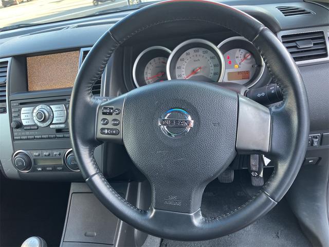 ティーダ １８Ｇ　ＥＴＣ　ナビ　オートライト　ＨＩＤ　スマートキー　電動格納ミラー　ＭＴ　盗難防止システム　衝突安全ボディ　ＡＢＳ　ＣＤ　ＤＶＤ再生　ミュージックプレイヤー接続可　Ｂｌｕｅｔｏｏｔｈ　エアコン（30枚目）