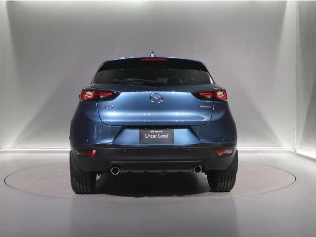 安定感のあるプロポーションのリアビュー。さらに、リアコンビネーションランプの間をつなぐメッキモールがリア全体を引き締めボディ全体のラインのつながりを強調しているんです