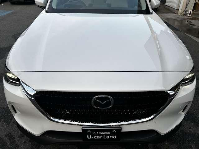 ＣＸ－６０ ３．３　ＸＤ　エクスクルーシブ　モード　ディーゼルターボ　サンルーフ．ベンチレーション．ＢＯＳＥ．白本革　エアシート　衝突軽減　ＬＥＤ　フルセグＴＶ　パワーシート　ワンオーナ　スマートキー　禁煙　クリアランスソナー　レザーシート　盗難防止装置　メモリーナビ（2枚目）