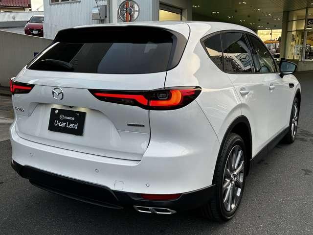 ＣＸ－６０ ３．３　ＸＤ　エクスクルーシブ　モード　ディーゼルターボ　サンルーフ．ベンチレーション．ＢＯＳＥ．白本革　エアシート　衝突軽減　ＬＥＤ　フルセグＴＶ　パワーシート　ワンオーナ　スマートキー　禁煙　クリアランスソナー　レザーシート　盗難防止装置　メモリーナビ（5枚目）