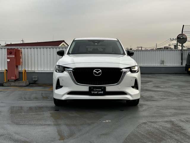 ＣＸ－６０ ３．３　ＸＤハイブリッド　エクスクルーシブ　モダン　ディーゼ　白革シート．シートベンチレーション．３６０°　電動Ｒゲート　３６０ビューモニター　地デジ　ワンオーナー車　禁煙　ＬＥＤヘッド　電動シート　スマートキー　ＥＴＣ　革シート　オートマチックハイビーム（2枚目）