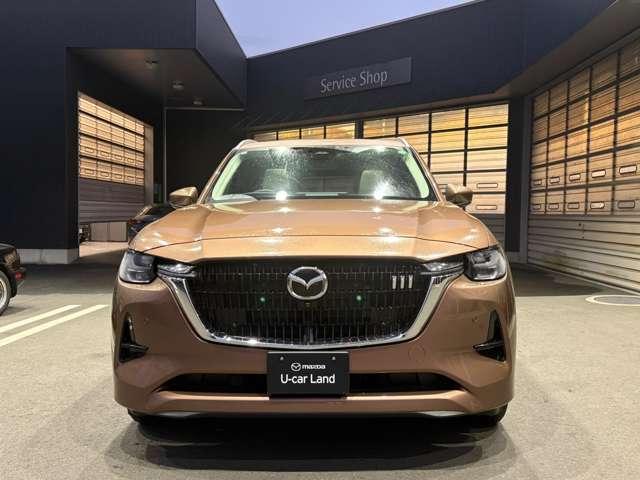 ＣＸ－８０ ３．３　ＸＤハイブリッド　プレミアム　モダン　ディーゼルター　衝突被害軽減ブレーキ　アダプティブクルーズコントロール　革シート　３列シート　バックカメラ　電動シート　シートヒーター　４ＷＤ　サンルーフ　ＥＴＣ（2枚目）