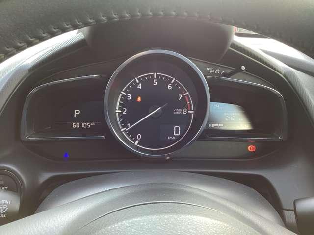 デミオ １．３　１３Ｓ　テーラード　ブラウン　３６０ビューカメラ・ナビＥＴＣ・ドライブレコー　クリアランスソナー　エアコン　アイドリングストップ　アルミホイール　前席シートヒーター　横滑り防止装置　アドバンストキー　リモコンキー　エアバッグ（20枚目）