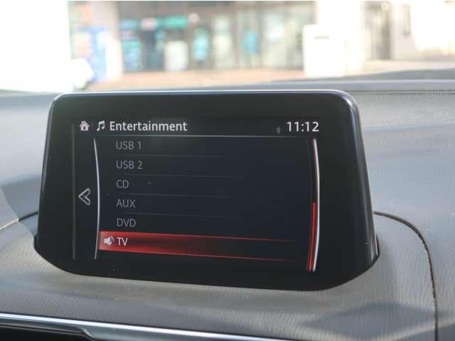 地デジ・ＣＤ／ＤＶＤ・ブルートゥース・ＵＳＢ接続対応