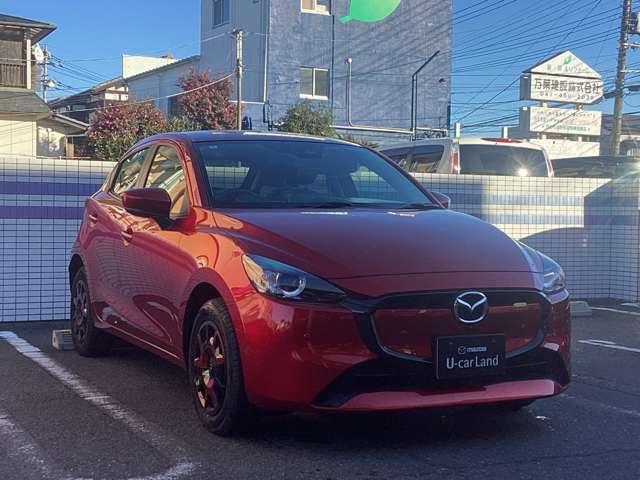 ＭＡＺＤＡ２ １．５　１５ＢＤ　パノラマモニタ　スマートシティブレーキサポート　前後ソナー　ＴＶ　ＬＥＤヘッドランプ　フルセグＴＶ　バックカメラ　アドバンストキー　エアコン　アイドリングストップ　ＤＳＣ（3枚目）