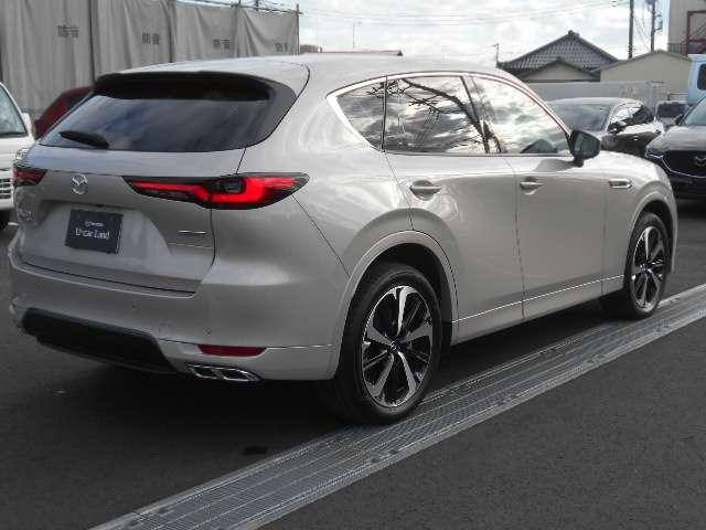 ＣＸ－６０ ３．３　ＸＤハイブリッド　エクスクルーシブ　モダン　ディーゼ　衝突軽減ブレーキ　追従式クルコン　地上デジタル　サイドカメラ　ＥＴＣ　アルミホイール　横滑り防止装置　パワーシート　アイドリングストップ　フロントカメラ　フルタイム４ＷＤ　レザーシート　スマートキー（2枚目）