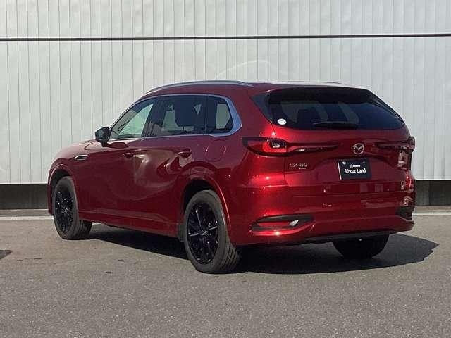 ＣＸ－８０ ３．３　ＸＤハイブリッド　エクスクルーシブ　スポーツ　ディー　ワンオーナー　禁煙車　ディーラー保証付き　レーダークルーズ　クリアランスソナー　パワーシート　３列シート　シートヒーター　オートマチックハイビーム　バックカメラ　衝突被害軽減システム　４ＷＤ　革シート（4枚目）