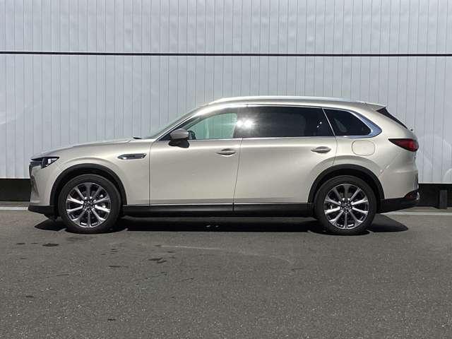 ＣＸ－８０ ３．３　ＸＤ　Ｌパッケージ　ディーゼルターボ　４ＷＤ　ワンオーナー　禁煙車　アルミホイール　パノラマサンルーフ　フルセグＴＶ　電動リアゲート　レザーシート　禁煙車　全周囲カメラ　パワーシート　スマートキー　アイドリングストップ　４ＷＤ　シートヒーター（3枚目）