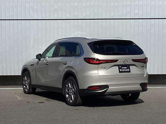 ＣＸ－８０ ３．３　ＸＤ　Ｌパッケージ　ディーゼルターボ　４ＷＤ　ワンオーナー　禁煙車　アルミホイール　パノラマサンルーフ　フルセグＴＶ　電動リアゲート　レザーシート　禁煙車　全周囲カメラ　パワーシート　スマートキー　アイドリングストップ　４ＷＤ　シートヒーター（4枚目）