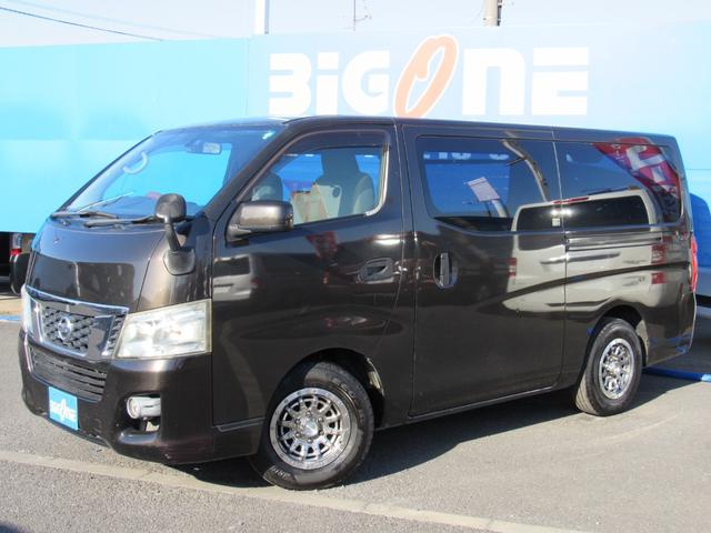 NV350キャラバンバン ロングDX ナビ CD・DVD再生 Bluetooth バックカメラ 両側スライドドア 6人乗り ETC 社外アルミホイール(12枚目)