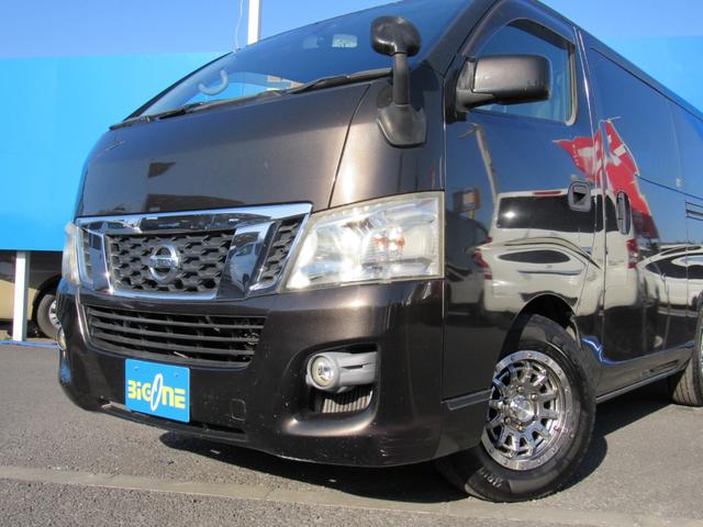 NV350キャラバンバン ロングDX ナビ CD・DVD再生 Bluetooth バックカメラ 両側スライドドア 6人乗り ETC 社外アルミホイール(18枚目)