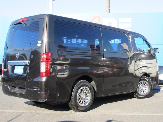 NV350キャラバンバン ロングDX ナビ CD・DVD再生 Bluetooth バックカメラ 両側スライドドア 6人乗り ETC 社外アルミホイール(40枚目)