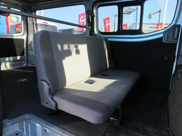 NV350キャラバンバン ロングDX 社外ナビ CD・DVD再生 前後ドライブレコーダー ETC 6人乗り 両側スライドドア(34枚目)