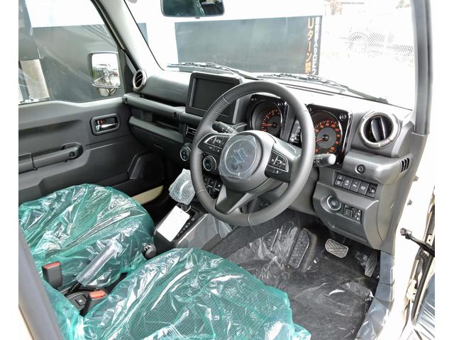ジムニーノマド ＦＣ　４ＷＤ　登録済未使用車　セーフティサポート　フロアマット　バイザー　コーティング施工済み　２トーン（17枚目）
