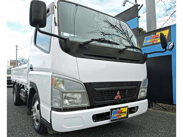 キャンターガッツ ロング全低床ＤＸ　５ＭＴ　載積１．５ｔ　ディーゼル　平ボディ　パワーウィンドウ（9枚目）