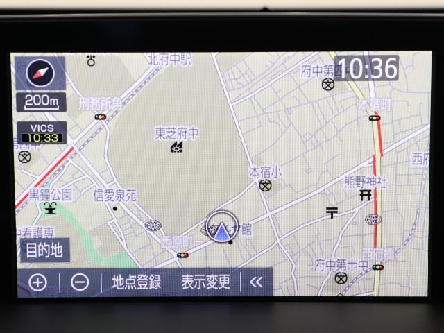 RSアドバンス 地デジ ナビTV DVD CD バックカメラ ETC 元試乗車 クルーズコントロール スマートキ- アルミ メモリーナビ パワーシート 記録簿 イモビライザー ドライブレコーダー付 プリクラ VSC(5枚目)