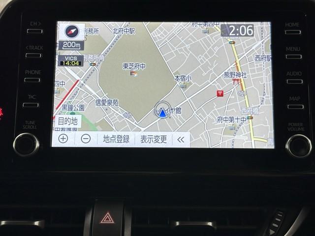 Ｃ－ＨＲ Ｇ　ドライブレコーダー付　衝突軽減　ＥＳＣ　キーレスエントリー　Ｉストップ　ＬＥＤライト　Ｂカメ　盗難防止システム　ワンオ－ナ－　半革シート　オートクルーズコントロール　整備記録簿　スマートキー　ナビ付（5枚目）