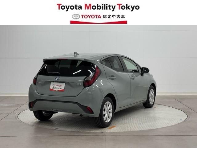 アクア X 踏み間違い防止 100V イモビ ナビ&TV ドライブレコーダー フルセグ 点検記録簿 LEDヘッドライト スマートキー 横滑り防止機能 キーレスエントリー アルミホイール オートクルーズ ETC(2枚目)