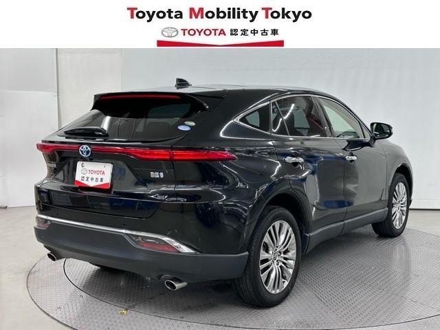 ハリアーハイブリッド Ｚ　レザーパッケージ　パノラマサンルーフ　地デジ　横滑防止　盗難防止システム　Ｂモニター　革　ＬＥＤライト　パワーウィンドウ　クルコン　スマートキ－　助手席エアバック　パワーシート　エアバッグ　点検記録簿　オートエアコン（2枚目）