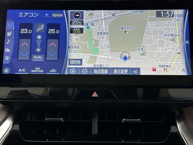 ハリアーハイブリッド Ｚ　レザーパッケージ　パノラマサンルーフ　地デジ　横滑防止　盗難防止システム　Ｂモニター　革　ＬＥＤライト　パワーウィンドウ　クルコン　スマートキ－　助手席エアバック　パワーシート　エアバッグ　点検記録簿　オートエアコン（5枚目）