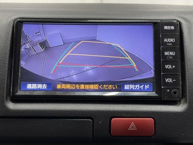 ハイエースバン ＤＸ　プリクラッシュセーフティ　メンテナンスノート　エアバック　リモコンキー　ワンオーナー　パワーステアリング　セキュリティーアラーム　ミュージックプレイヤー接続可　３列シート　メモリナビ　ナビ＆ＴＶ（6枚目）